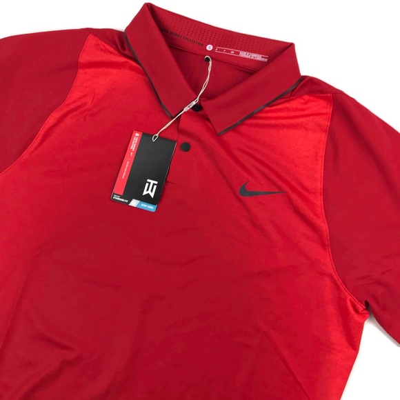 NEW Nike Tiger Woods TW Velocity Golf Polo Shirt - Picture 4 of 8